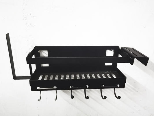 Rostfestes Metall Wandmontage-Organisator Blechmetall-Organisator