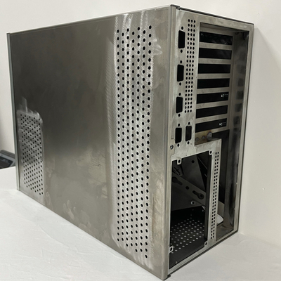 Metallplatten-Computerkoffer und Stahlkarkasse für Tischcomputer